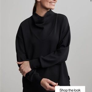 Varley Modena Longline Sweat Top Sweatshirt Small